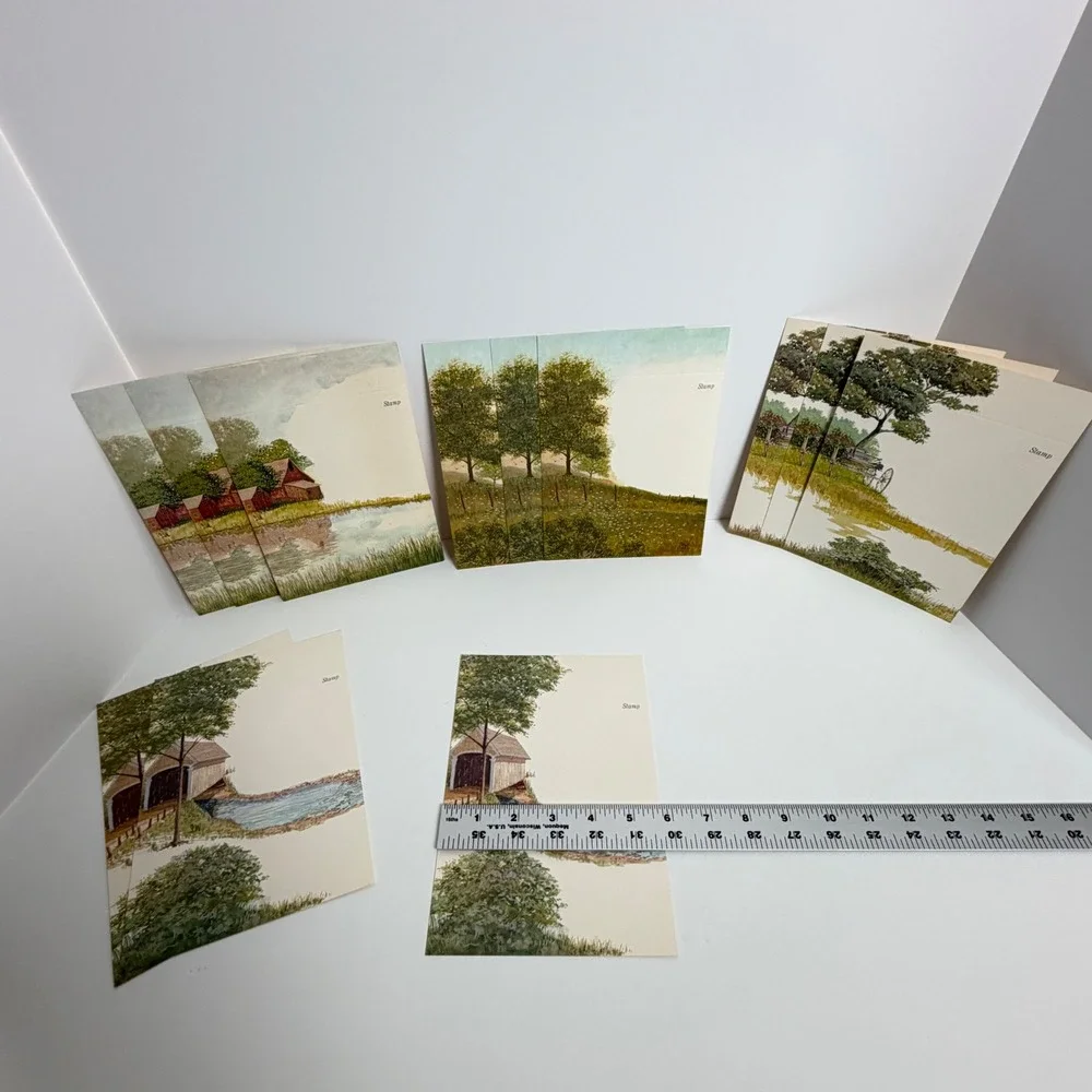 Lot of 12 S.W. Landscape Art Postcards Rustic Country‎ Scenic Unused